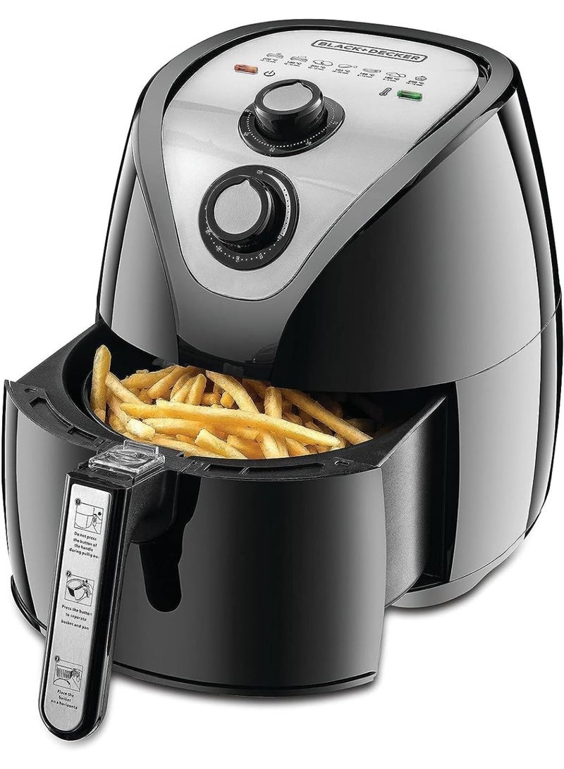 BLACK&DECKER 3.5L Manual Aerofry Air Fryer With Rapid Air Convection Technology - Image 1