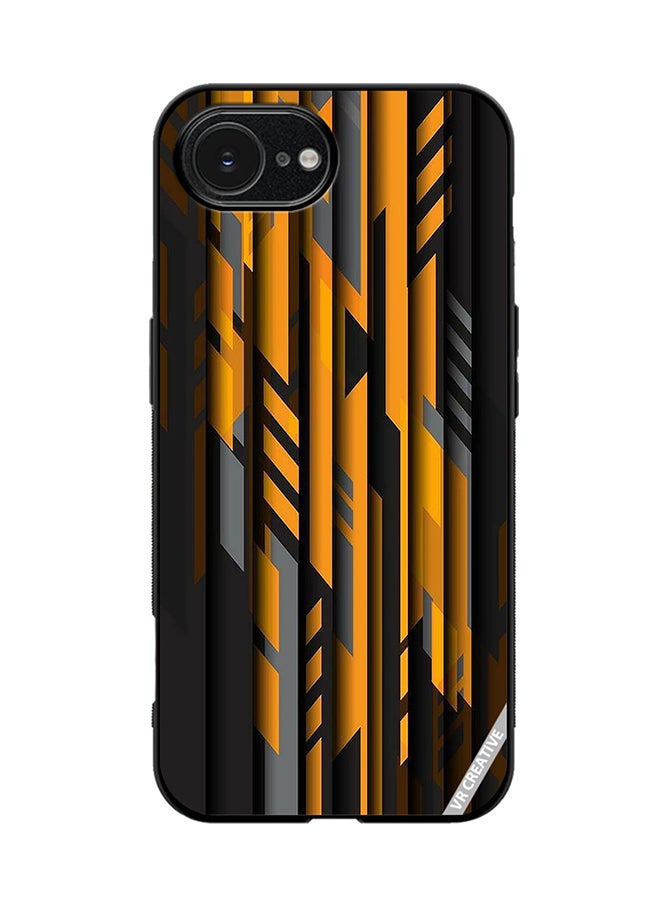 Protective Case Cover For Apple iPhone 16e Abstract Design Multicolour