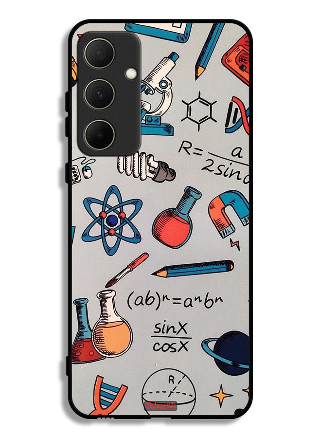 Tolwak Samsung Galaxy A35 5G Protective Case Cover Science Tags - Image 1