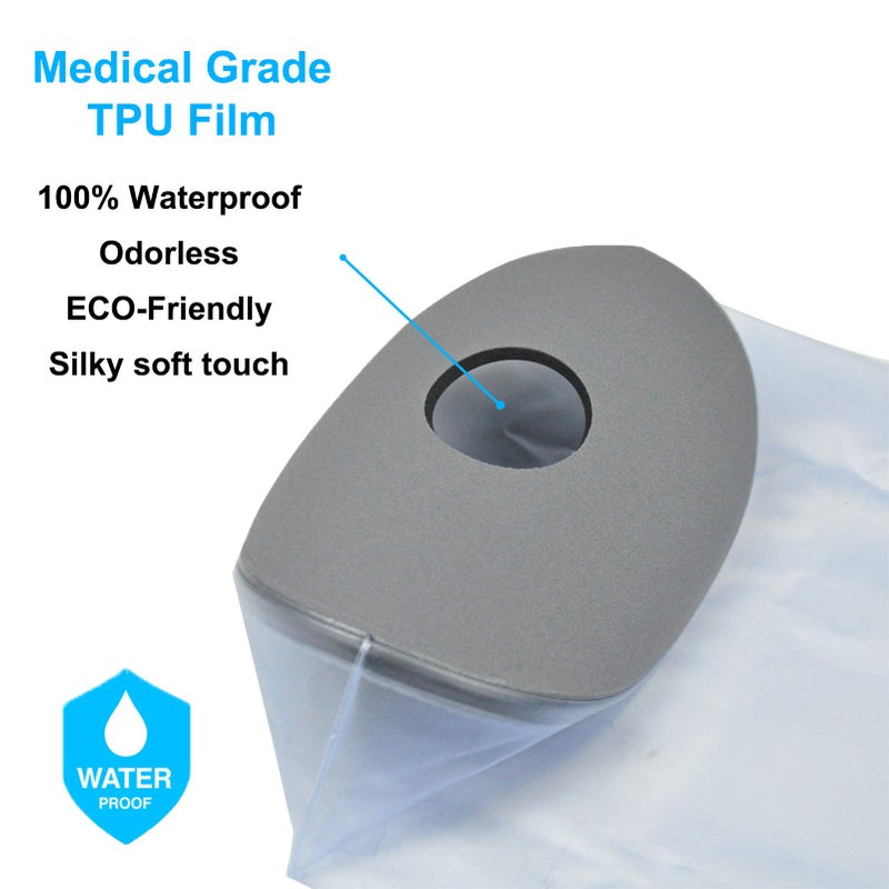 JuoPool PICC Line Shower Cover, PICC Line Covers for Upper Arm, Reusable PICC Line Sleeve, Waterproof Cast Cover for Shower Arm, IV Protector Bag for Bath(Weight < 185lbs) - Image 3