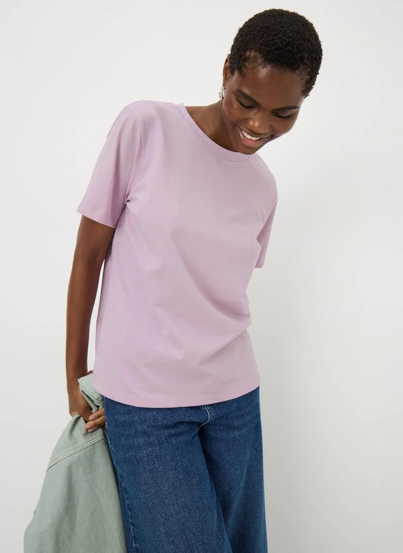 Matalan Lilac Regular Fit T-Shirt