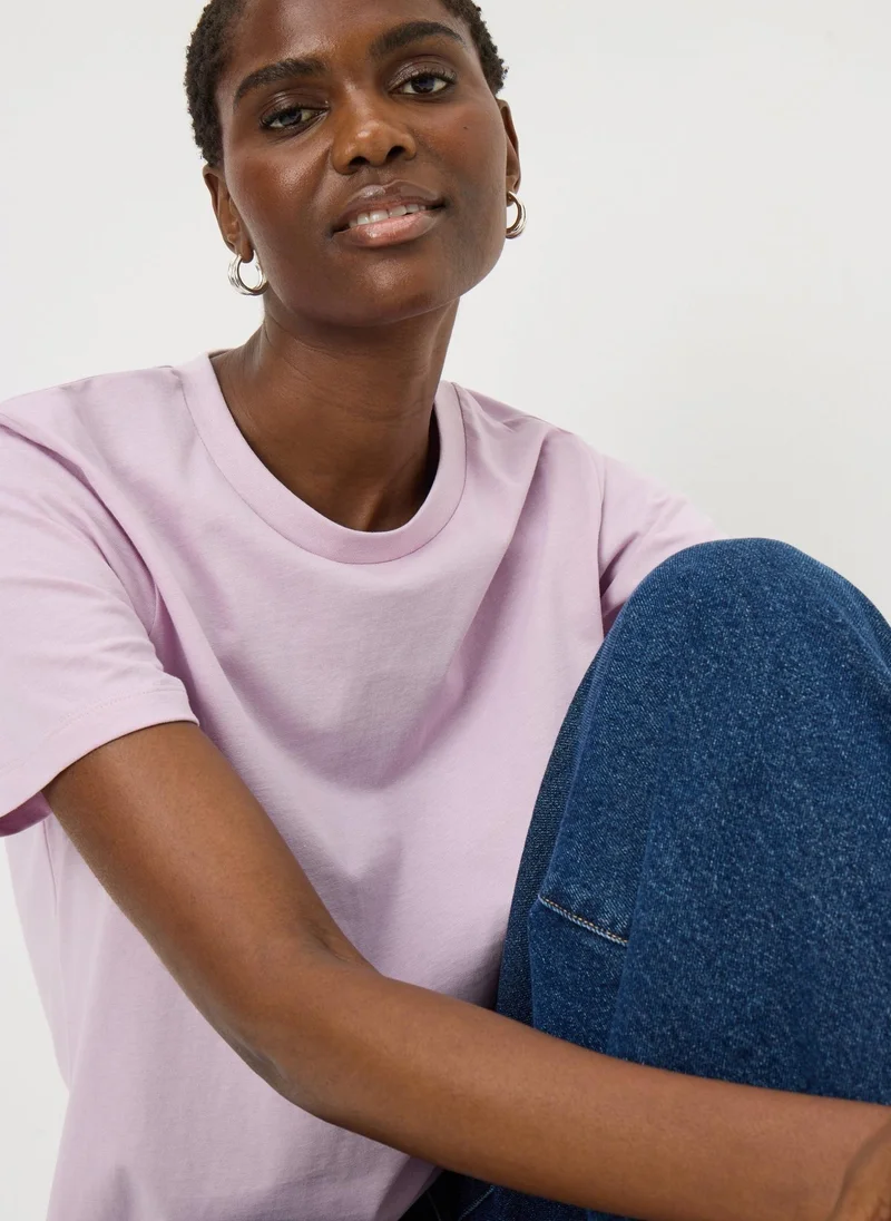 Matalan Lilac Regular Fit T-Shirt