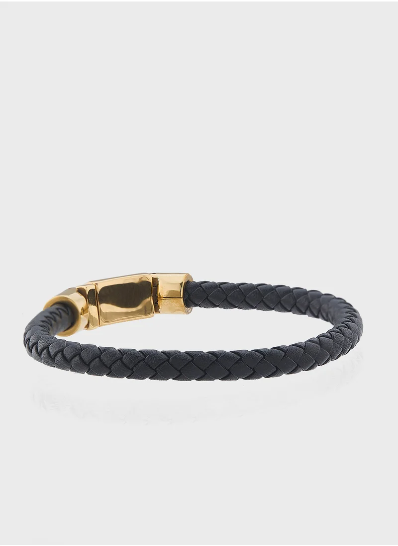 روبرت وود Slim Braided Bracelet