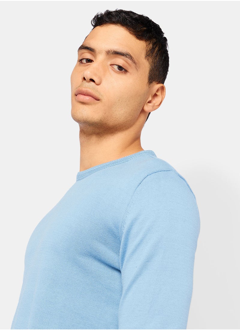 TOWN TEAM - Contrast Stripe Pullover - Image 1