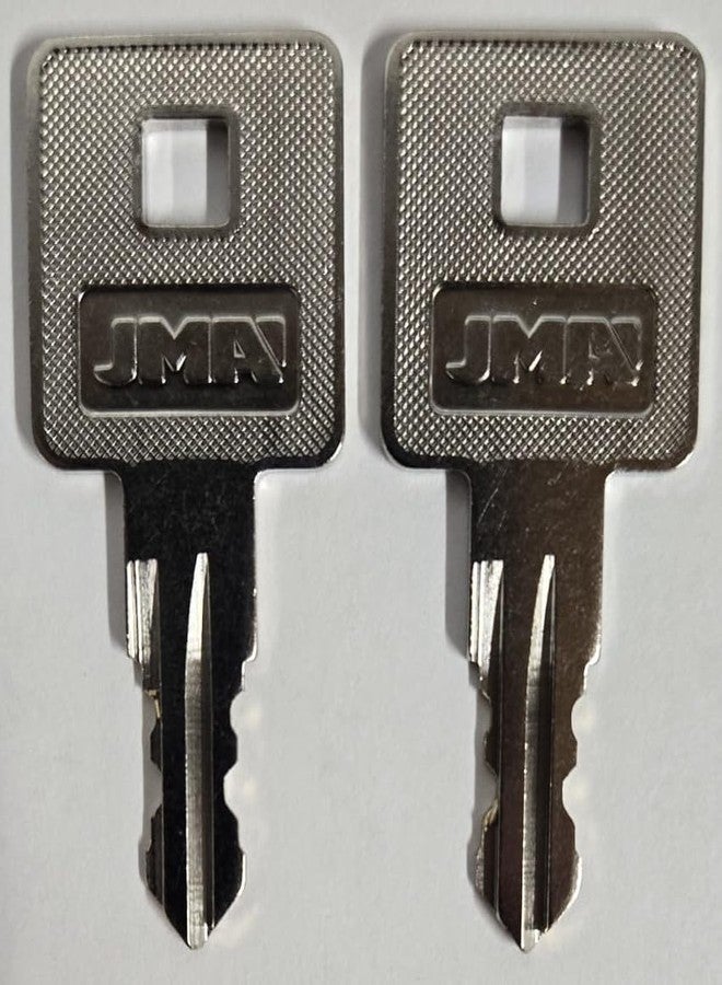 Pair of 2 Replacement Keys Cut to Key Code 8191 for Husky/Kobalt/Sears Tool Box (Cut by Key Copy Express) (The Key Code is on The Front of The Lock Next to The Key Hole or on The Original Key) - Image 1