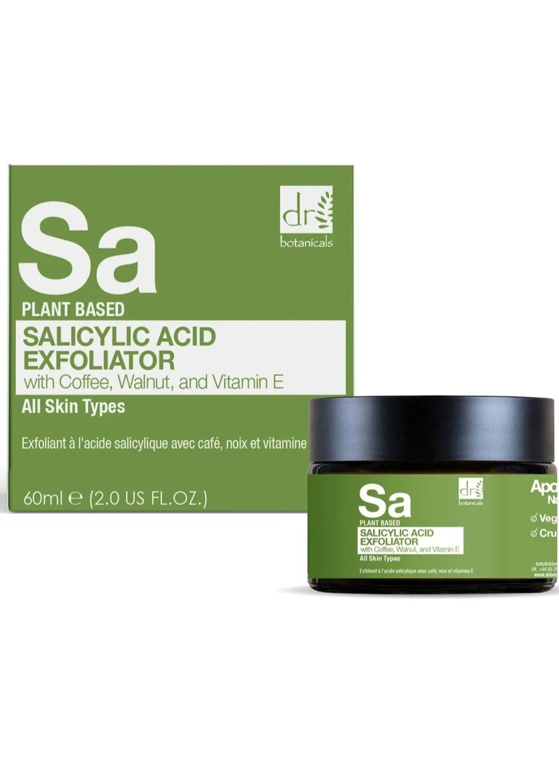 DR BOTANICALS Dr. Botanicals Sa Salicylic Acid Exfoliator 60ml - Image 4