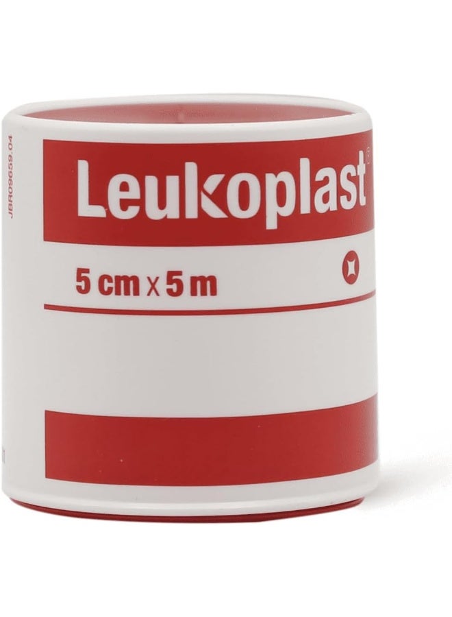 BSN Medical BSN Medical Leukoplast Surgical Tape, 5 cm X 5 m Size, Tan  - Image 3