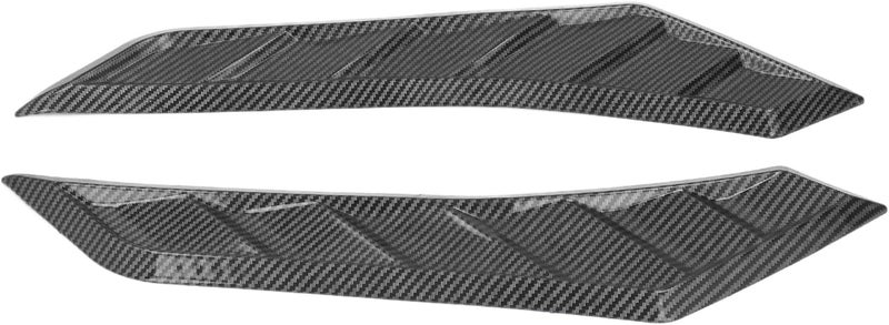 Acouto Ront Bonnet Vent Trim for Car,Easy Installation,and Scratch-,HighGloss Proof Vents,Rubber Bonnet Cover,Car Hood Upgrade,Stylish Accessories, Decoration Trim,Easy Install - Image 5