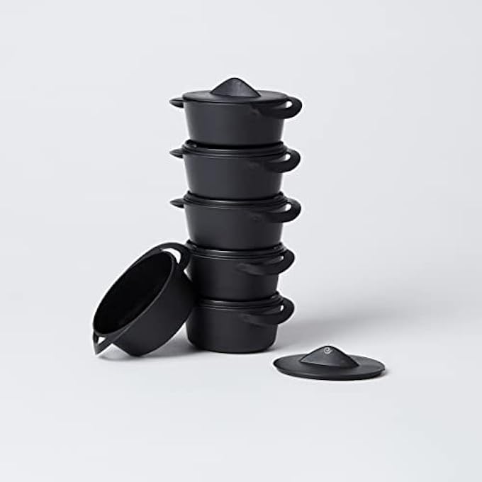 ريحني فن فيرين ميني أوفال كاسرول مع أغطية 75 مل P6Pcsx1Pkt - Image 2