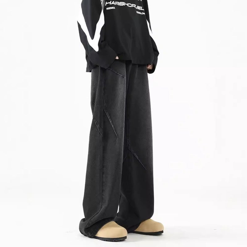 Unisex Casual Daily Denim Jeans - Image 4