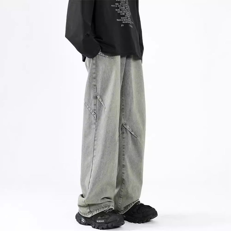 Unisex Casual Daily Denim Jeans - Image 1