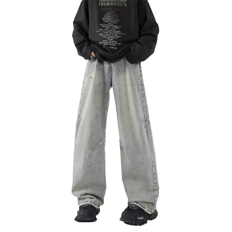 Unisex Casual Daily Denim Jeans - Image 5