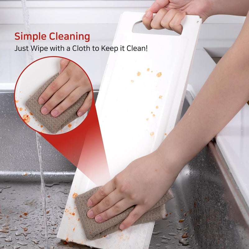 OLG Stove Guard Splatter Shield - Premium Oil Splash Guards for Kitchen Frying - Heat-Resistant, Easy-Clean, Adjustable Panels for Ultimate Protection - Image 5