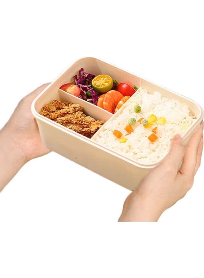 GRASEY Guangyi Microwave Lunch Box, Large Capacity Student Plastic Bento Box, Food Storage Container With Utensils, 1500Ml, Gy8539 - Image 3