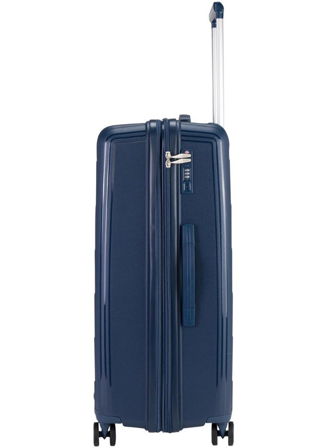 pierre cardin Pierre Cardin Unbreakable Luggage Set of 3, Expandable and Anti Theft Double Zipper Suitcase  - Image 5