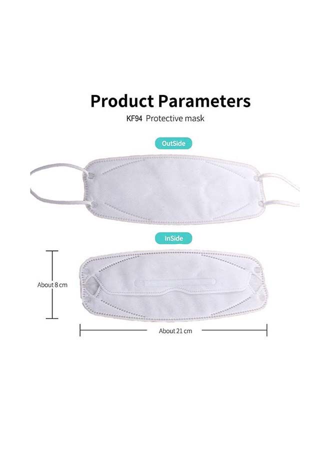 NIBEMINENT 10 Pieces KF94 Reusable Protective Face Mask - Image 5