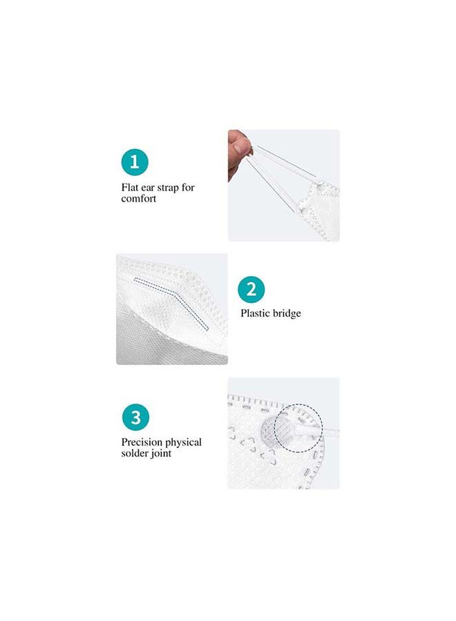 NIBEMINENT 10 Pieces KF94 Reusable Protective Face Mask - Image 3