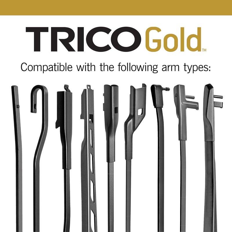 TRICO Gold 24 & 18 Inch Wiper Blades - 2 Pack - Image 4