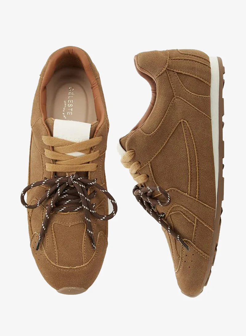 Celeste Women Lace-Up Ankle Sneakers