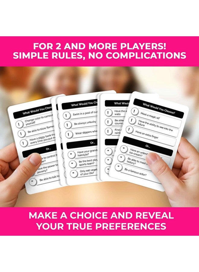 QUOKKA Board Game for 8-12 Year Olds - Original Edition - Family Card Game for Kids Ages 5-8 - What Would You Choose | Do Kids Rather? | Pick Your Answer | Get to Know You - Fun Game Night for Kid - Image 2