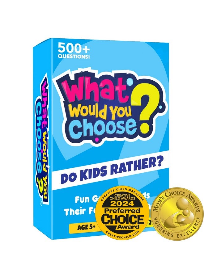 QUOKKA Board Game for 8-12 Year Olds - Original Edition - Family Card Game for Kids Ages 5-8 - What Would You Choose | Do Kids Rather? | Pick Your Answer | Get to Know You - Fun Game Night for Kid - Image 1