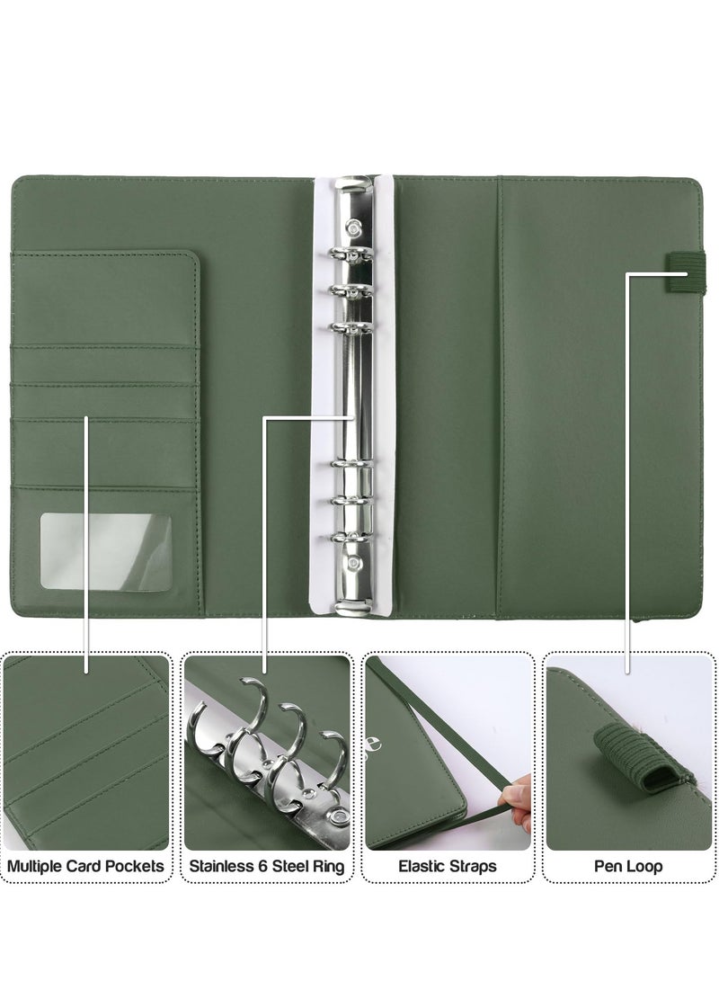 SYOSI 100 Envelopes Money Saving Challenge Binder, A5 Savings Challenges Book with Envelopes, Easy and Fun Way to Save $5,050, Money Savings Challenges Binder Valentines Gift Saving Money Binder - Image 3