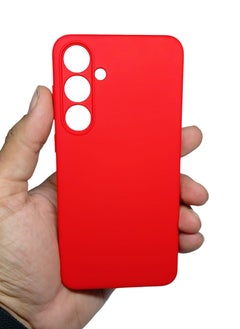 Blue Sky Compatible with Samsung Galaxy S24 Plus Case Liquid Silicone Case Full Body Protective Cover Shockproof Slim Phone Case Anti-Scratch Soft Microfiber Lining  - Image 5