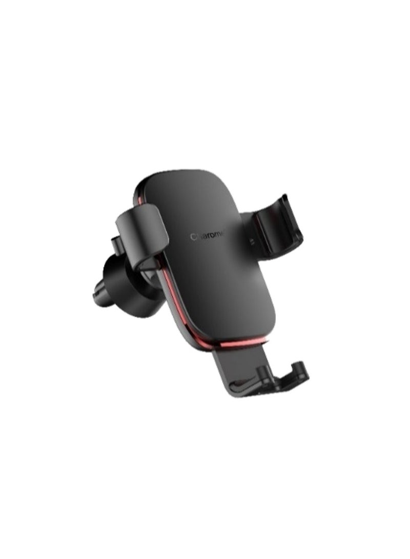 Charome H5 Gravity Sensor Car Mount – Black, Air Vent Clip, Universal Fit for 4.5–6.7" Phones - Image 1