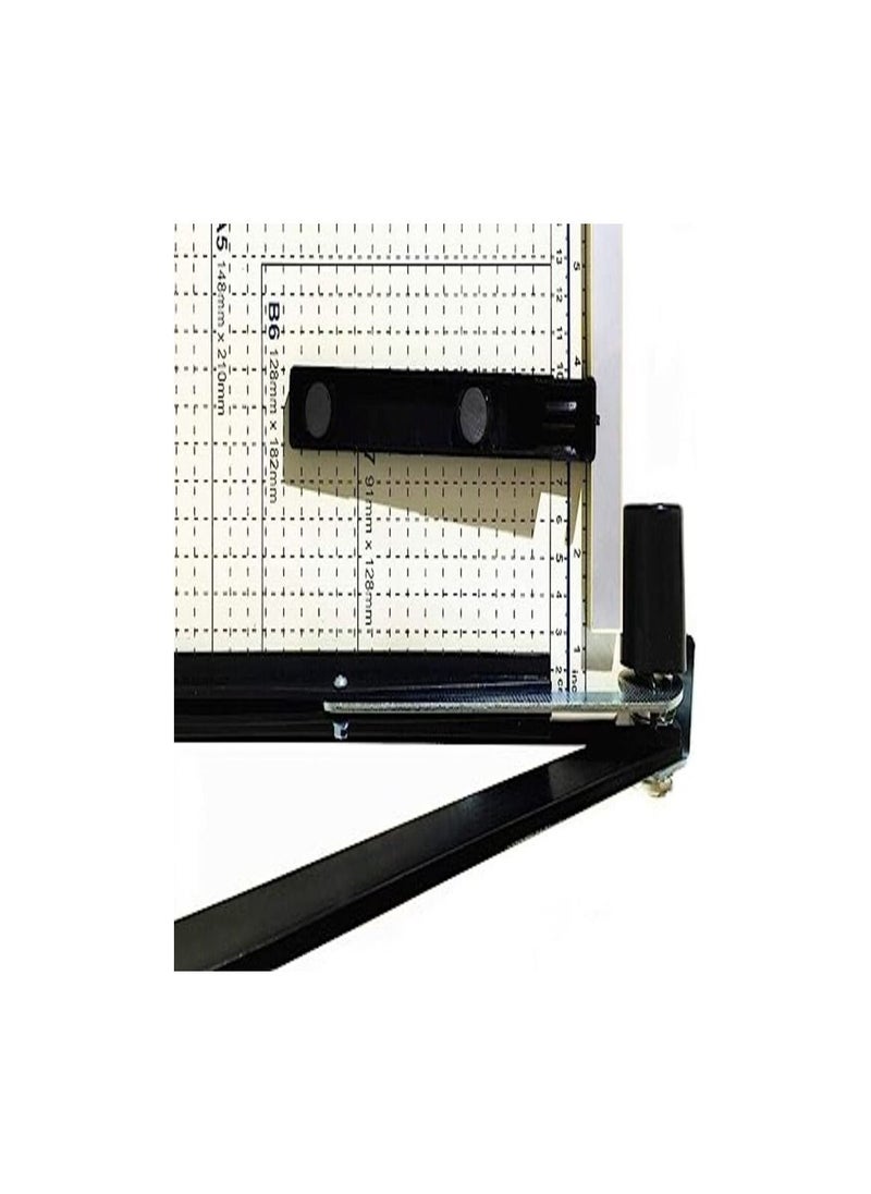Smart Heavy Duty Full Metal Base with Magnetic Paper Guide Sword A3 Size Paper Cutter Trimmer  - Image 2