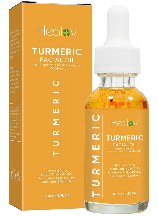 Turmeric Oil For Face & Body - All Natural Turmeric Skin Brightening Oil For Dark Spots - Turmeric Facial Repair Serum Cleanses Skin, Fights Acne, Evens Tone, Heals Scars - Turmeric Serum For All Skin - pzsku/Z49F6F27EBBAEEED19396Z/45/_/1733729786/abedf445-8281-4b37-9fac-6ce7457b4b36