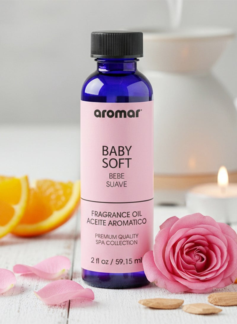 Aromar Spa Aromatic Oil  Baby Soft Fragrance, 59.15ml - Image 5