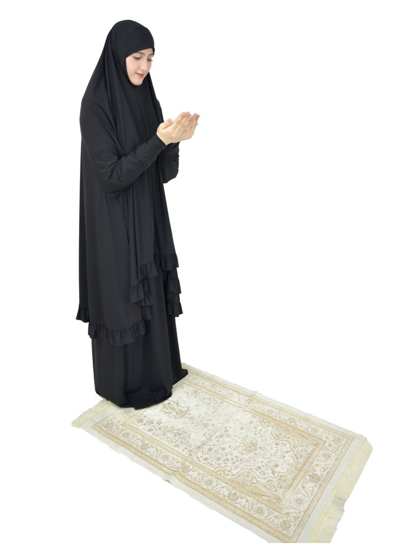 Two Piece Islamic prayer dress women with sleeve - Prayer Clothes for Women - Prayer Abaya For women - Jilbab 2 piece, Umrah essentials for women - Prayer set - pzsku/Z49F70CB68F7CB530B8E8Z/45/_/1714787328/19f36dde-06a2-41c8-9532-40efc064767c