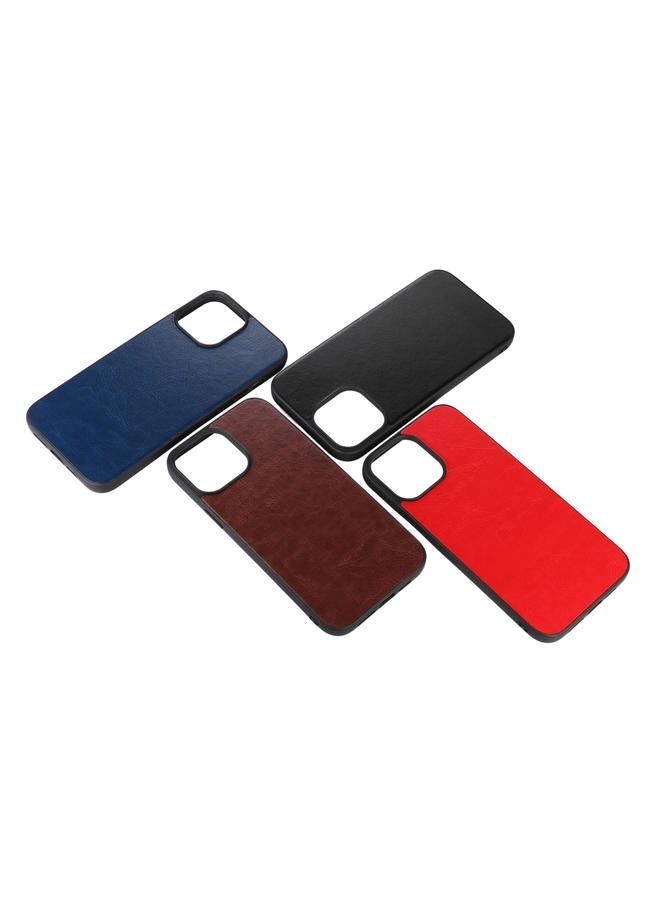 زبون جراب لهاتف iPhone 13 Pro Max جراب هاتف Crazy Horse Texture PU - Image 4