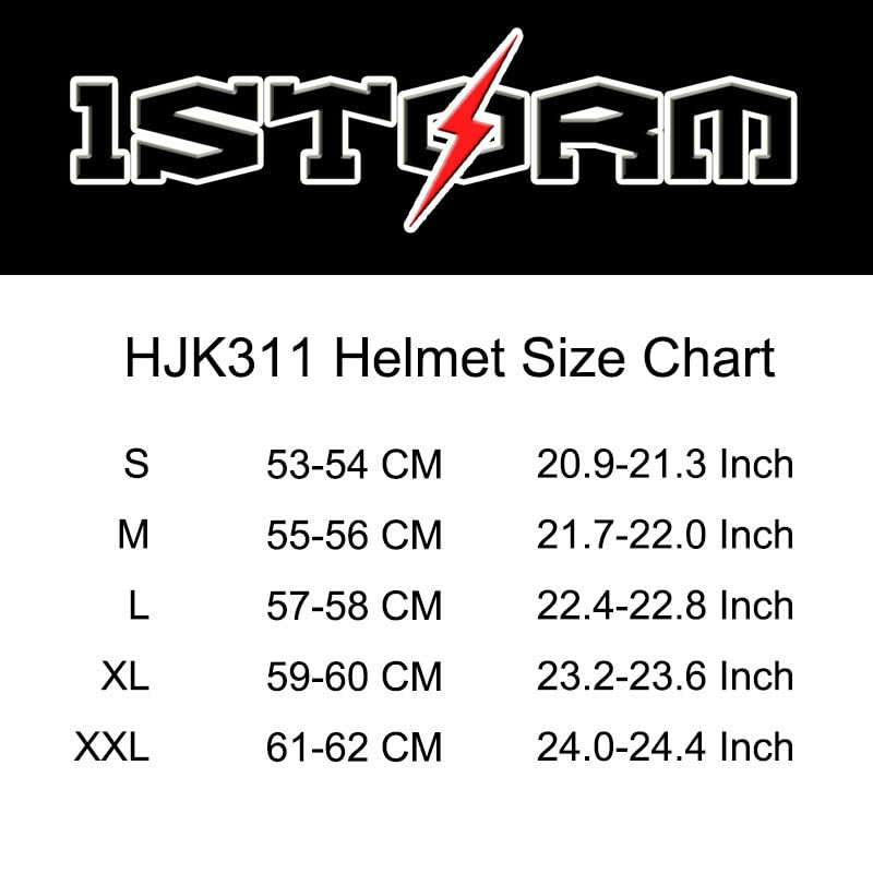 1Storm خوذة دراجة نارية كاملة الوجه 1STorm بتصميم جمجمة الملك باللون الأحمر المطفأ + درع شفاف إضافي واحد، الحجم كبير جداً XL (59-60 سم، 23.2/23.6 بوصة) - Image 5