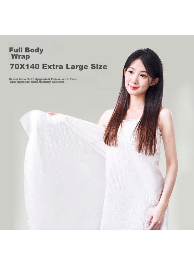 Suncojia Suncojia Disposable Bath Towel, Extra Large And Thick, Portable Bath Towel For Travel And Hotels, Vacuum-sealed 5-pack  - Image 2