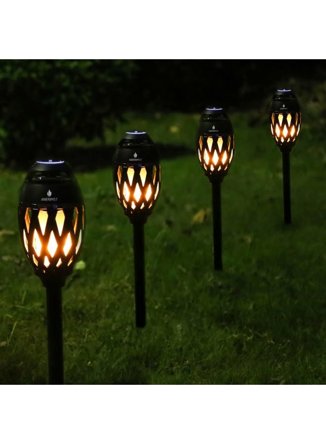 ANERIMST هدايا فريدة للرجال، مكبر صوت بلوتوث خارجي مقاوم للماء مع ضوء LED Torch، هدية عيد ميلاد للصديق أو الأب، رائع للحديقة، الفناء، في الخارج (أسود) - Image 4