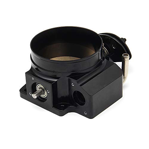 Endxedo مجموعة جسم الخانق Endxedo 92mm متوافقة مع محرك LS LS1 LS3 LS6 LSX 4 براغي ألمنيوم أسود - Image 5