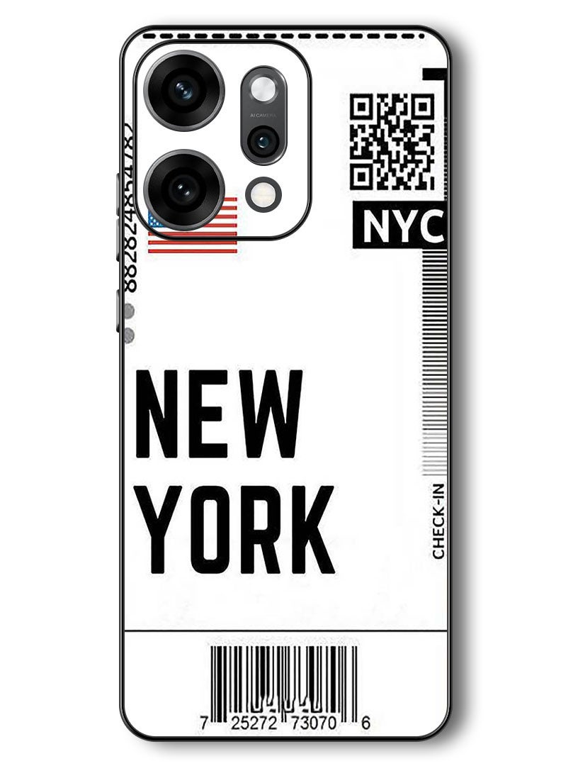 Theodor Case Compatible with Oppo Reno 14 Pro 6.83 Inch Protection Shockproof Bumper Cover NYC - Image 1