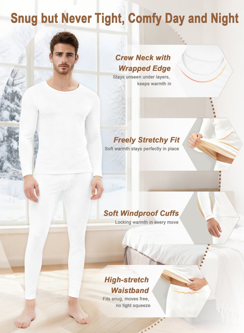 general Thermal Underwear For Men,Thermal Long Johns Top & Bottom Set, Thermal Wear Clothes pants Thermal Base Layer Long Sleeve pajama, Skiing, Hiking, Outdoor Sports - Image 3