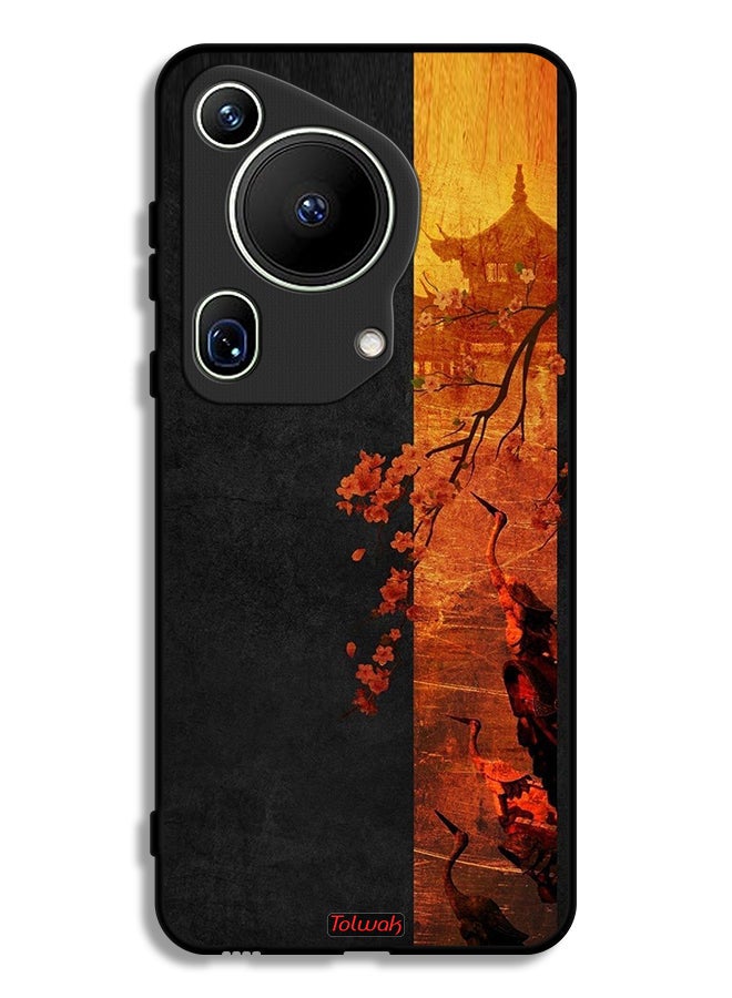 Tolwak Huawei Pura 70 Ultra Protective Case Cover Autumn Colors Art - Image 1