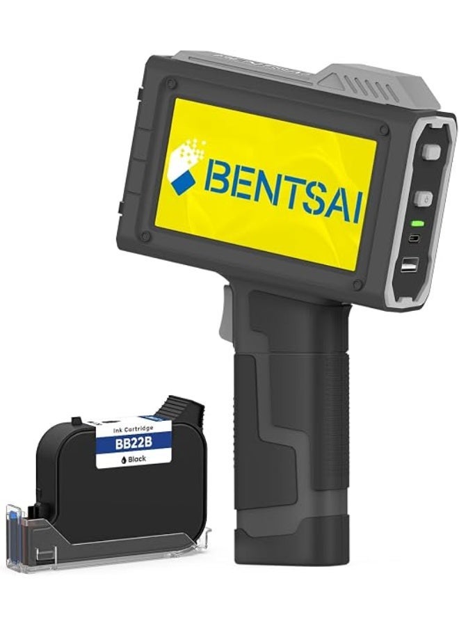 بنتساي طابعة BENTSAI BT-HH6205B نافثة للحبر محمولة، ارتفاع طباعة 0.5 بوصة، بطارية تدوم 16 ساعة - Image 1