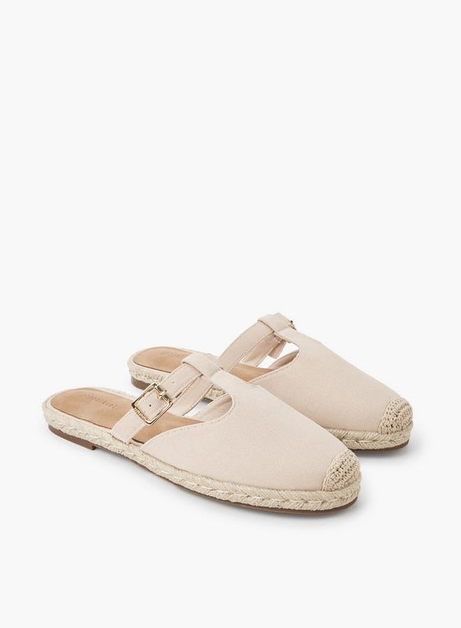 Peppermint Women Buckle Detail Mules - Image 3