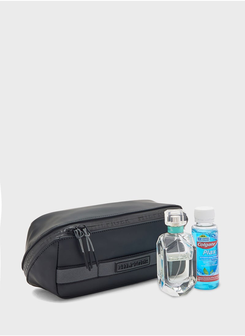 TOMMY JEANS - Logo Monotype Washbag - Image 1