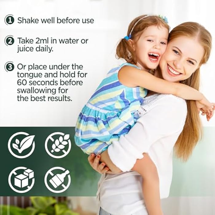 Hollegend Liposomal L-lysine 1000MG Liquid Drops, Lysine Supplement for Women & Kids with Vitamin C, B6, D3, B12 & Zinc Gluconate, Skin & Lip Health, Immune & Collagen Production Support, Lemon Flavor, 2 fl oz - Image 5