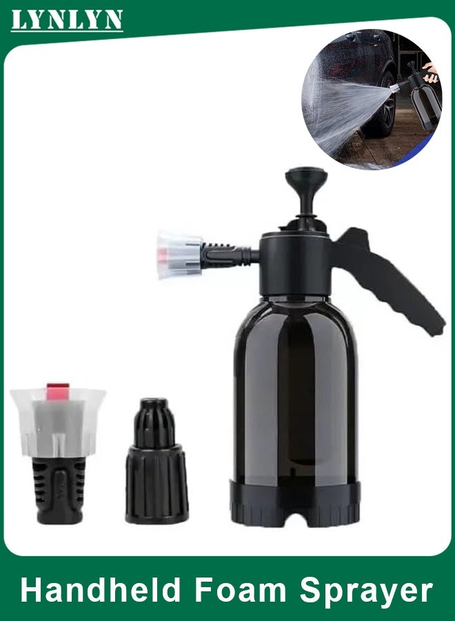 LYNLYN Handheld Foam Sprayer with Adjustable Nozzle, Pneumatic Foam Cannon for Car Wash, Window Cleaning and Garden Use - Image 1