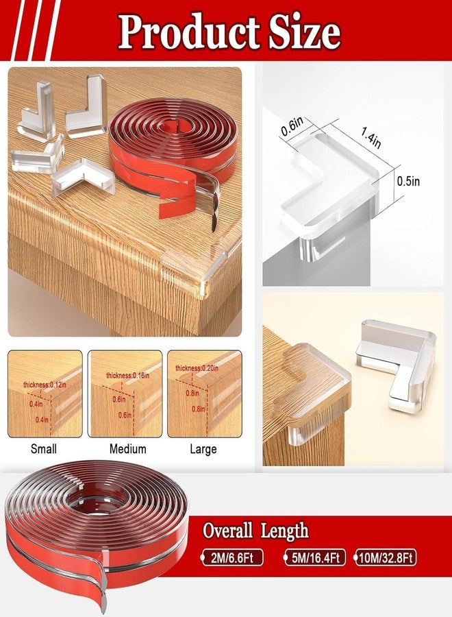 KELVEE شريط حماية الحواف المصنوع من السيليكون من KELVEE بطول مترين، لحماية حواف وزوايا الأثاث والمكاتب والزوايا الحادة، وسادة أمان للأطفال - ناعم ومتين للأطفال (2 متر + 4 زوايا) - Image 4