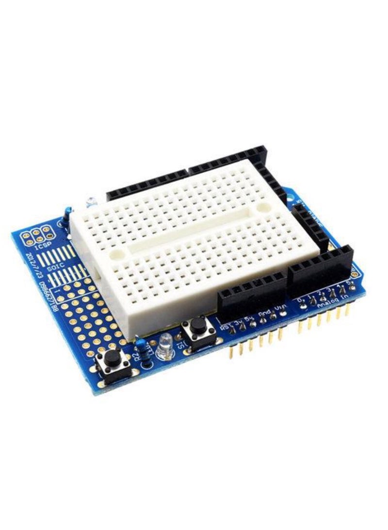 Arduino Prototyping Shield Kit with Mini Breadboard – for Arduino 