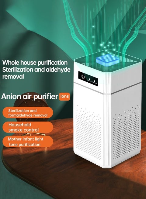 Air Purifiers for Home Large Room with H11 HEPA Filter,Covers Up to1291 Sqft, 3-speed control,Filters Up To 99.9% of Pollutants, Allergies, Smoke, Pollen, Dust,Silent work，White
