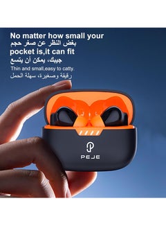 PEJE L11 Wireless Earbuds,Bluetooth Headphones,Bluetooth Wireless Earbuds,Cancelling Earbuds, 7 Hours Of Music Playback, IPX4 Water-Resistant, Bluetooth 5.4, USB-C Charging (Black) - pzsku/Z49F7FAE35D3F4F4C2C81Z/45/_/1740470726/188ac4db-fade-4be2-a3f6-ce30acbb308e