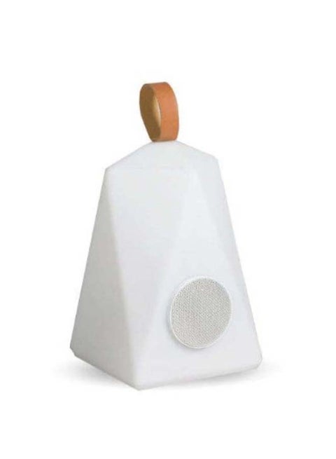 SUNCOAST FARALAY 30 Play Portable Speaker & LED RGBW Lamp - Bluetooth Connection with Remote Control for Outdoor and Indoor Use